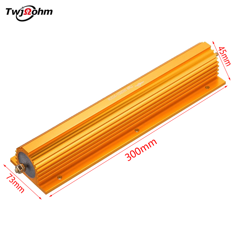 RXG24 gold aluminum shell molded resistance
